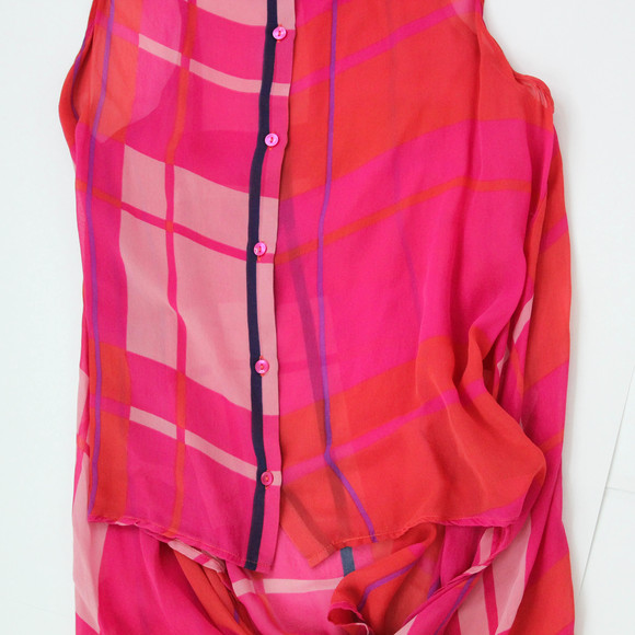 See by Chloe Silk Blouse Pink - Picture 4 of 12